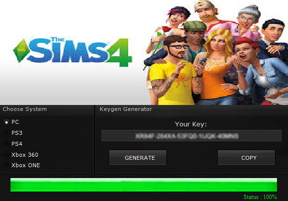 Generate Key Sims 4 Online